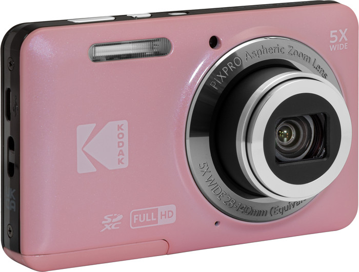 Kodak FZ55 Rosa linke seite