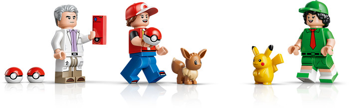 LEGO Pokémon Pokéball mit Beeindruckenden Trainermomenten 72154 detail