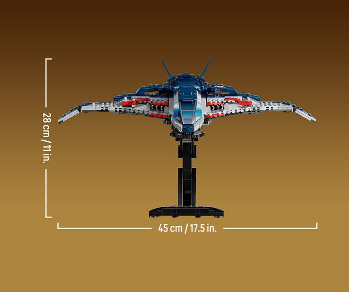 LEGO Marvel Avengers: Age of Ultron Quinjet 76325 detail