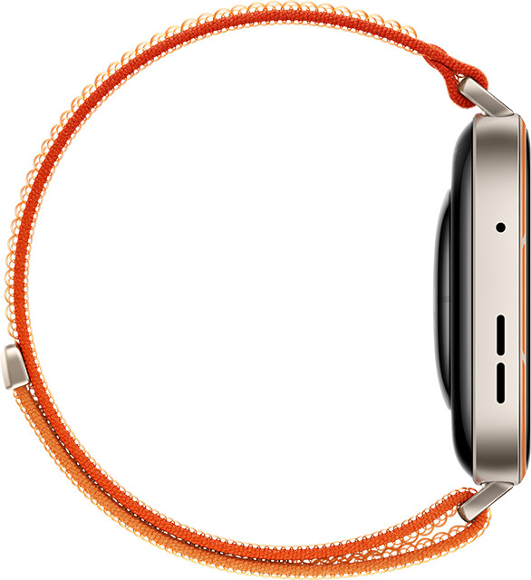 Huawei Watch Fit 5 Pro 44 mm Orange linke seite