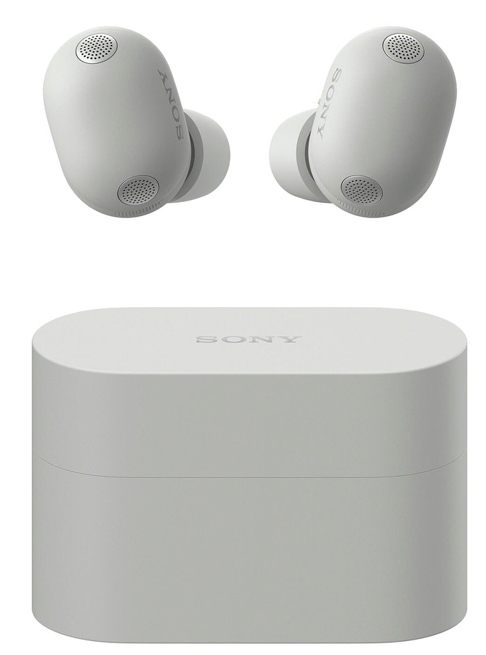 Sony WF1000XM6S Silber vorne