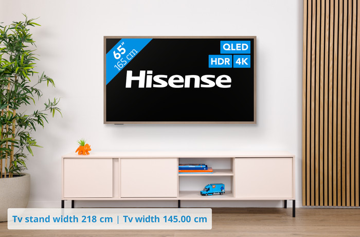 Hisense QLED 65 inches S7S (2026) visual Coolblue 1