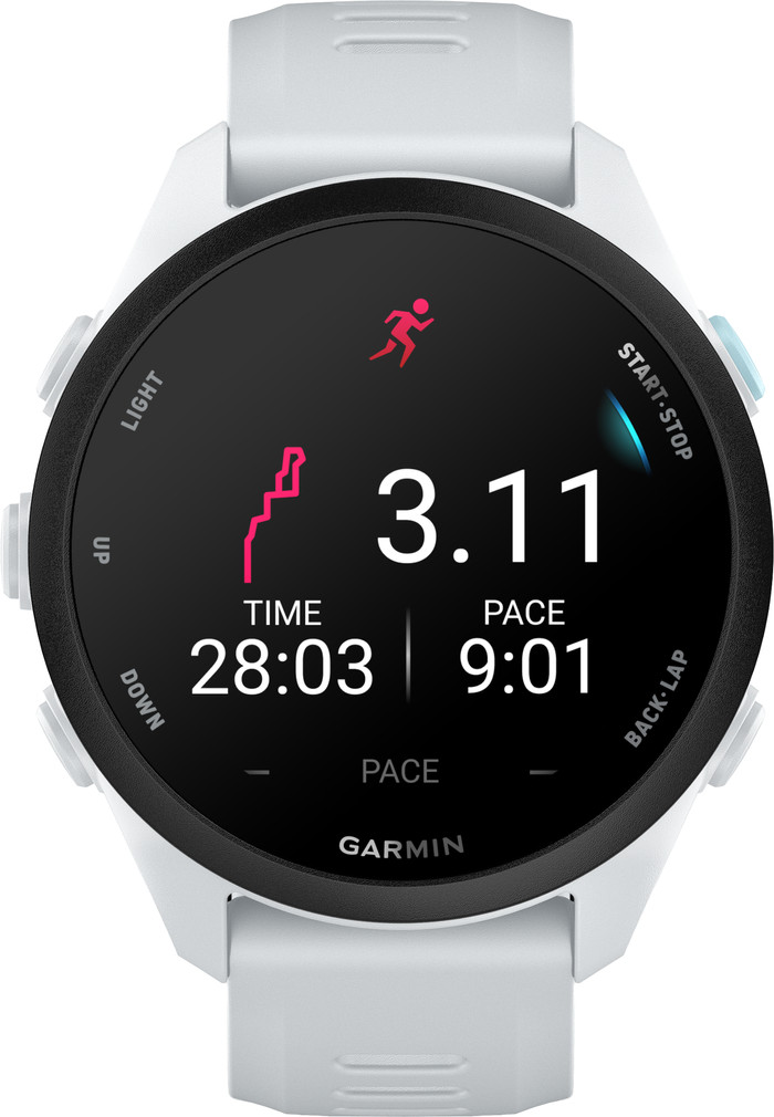 Garmin Forerunner 70 43mm White front