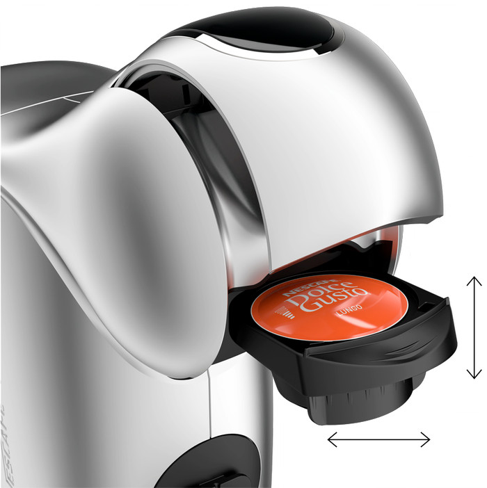 Krups Dolce Gusto Genio S Touch Silver YY6005FD detail