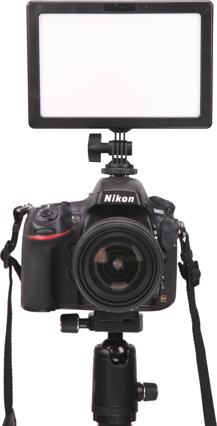 Ledgo LG-E116C II Bi-Colour Camera LED Lamp vorne