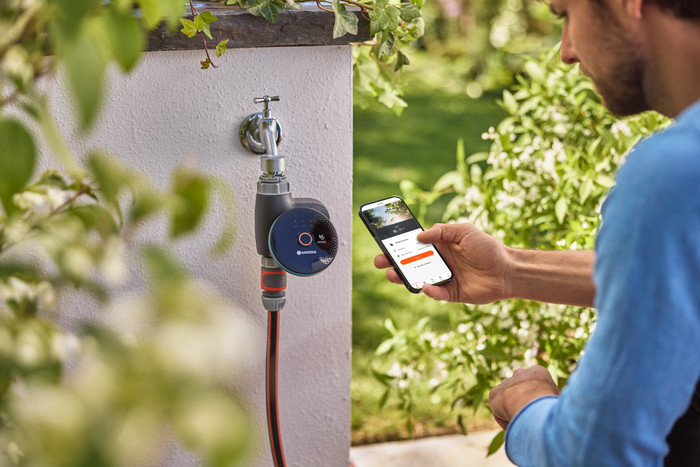 Gardena SMART Water Control produkt in gebrauch