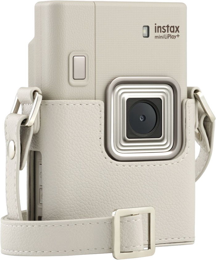 Fujifilm Instax Mini LiPlay+ Sand Beige Case rechte seite