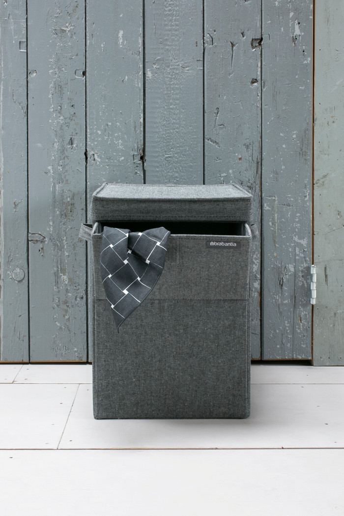 Brabantia Laundry Box 35L - Pepper Black product in use