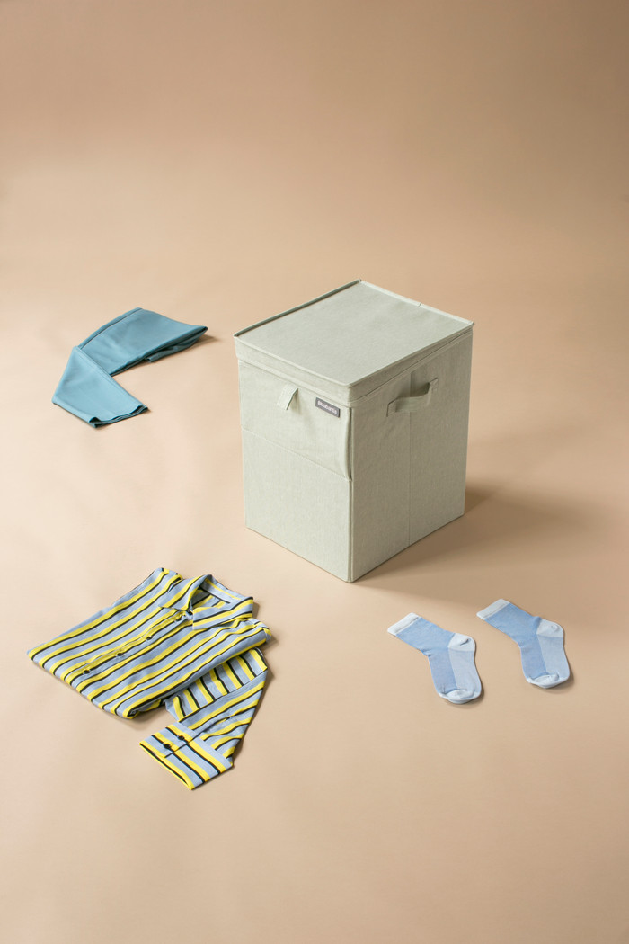 Brabantia Laundry Box 35L - Green product in use