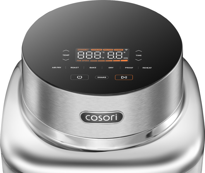 Cosori Iconic Single 6,2 l Edelstahl detail