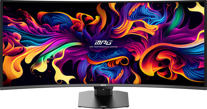 MSI MPG 341CQRDE X36 QD-OLED Curved vorne