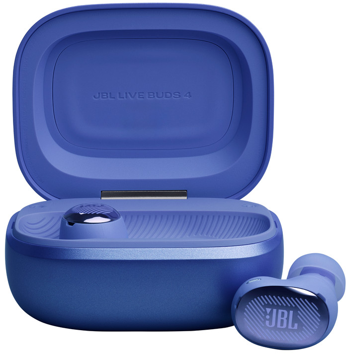 JBL Live Buds 4 Blau vorne
