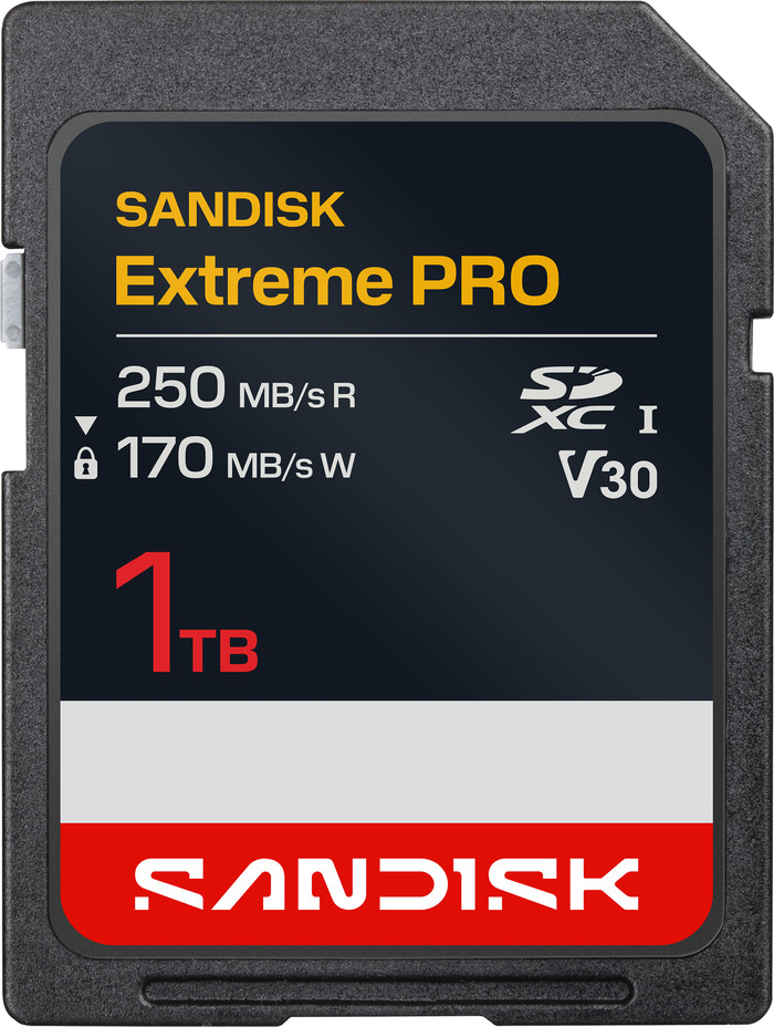 SANDISK Extreme PRO SDXC 1TB 170 MB/s Main Image