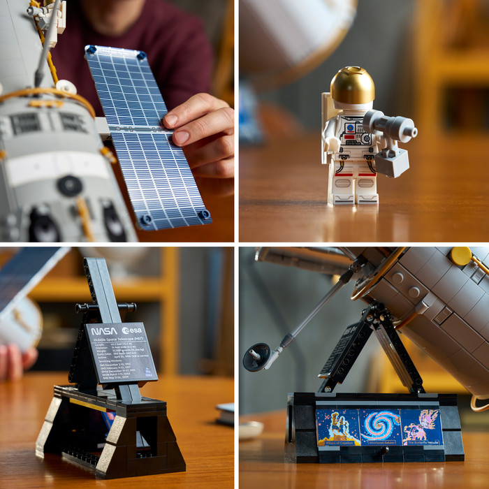 LEGO Icons Hubble-Weltraumteleskop 11382 produkt in gebrauch