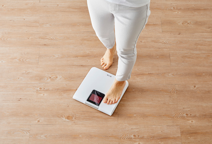 Tanita HD-395 produkt in gebrauch