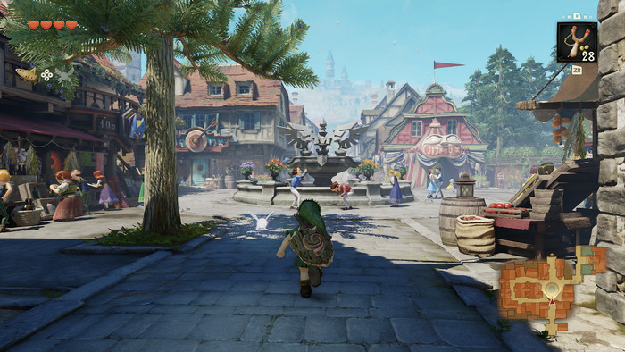 The Legend of Zelda: Ocarina of Time Nintendo Switch 2 produkt in gebrauch