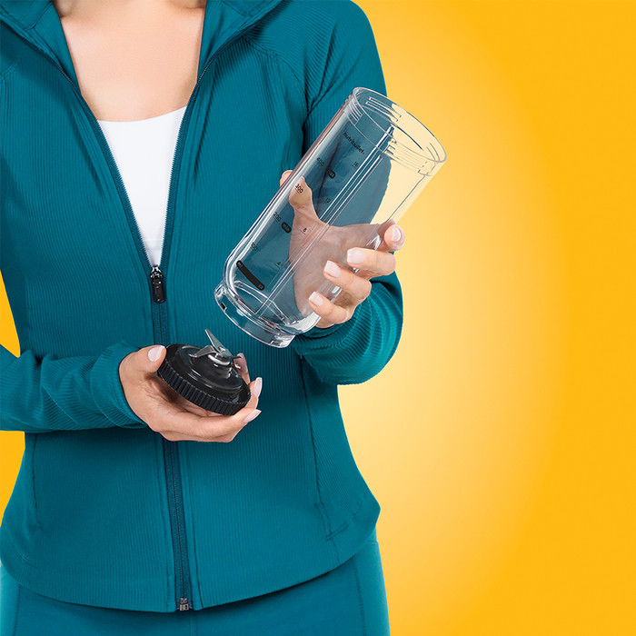 nutribullet FLEX Schwarz produkt in gebrauch