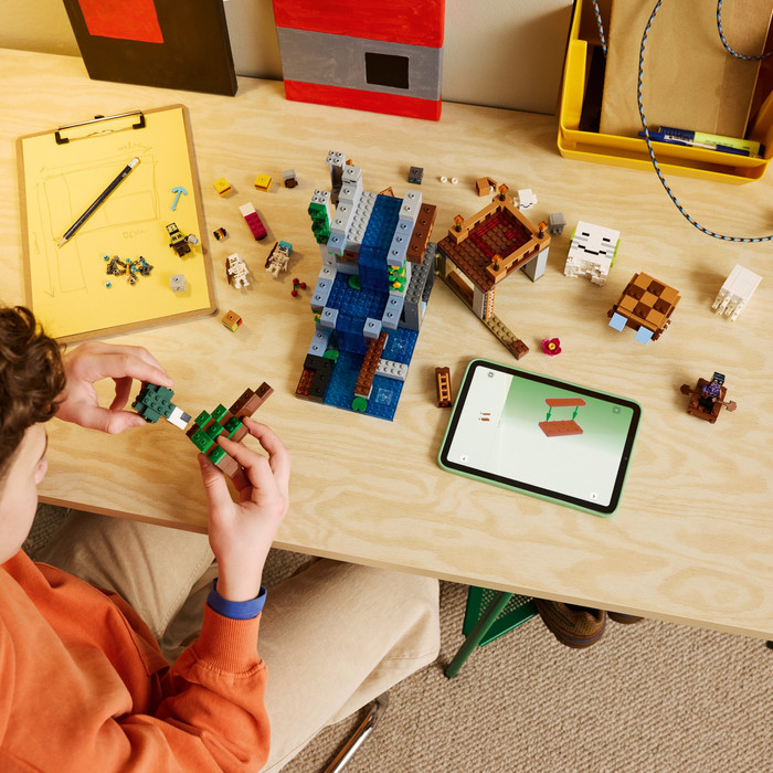 LEGO Minecraft Ghast-Station 21597 produkt in gebrauch