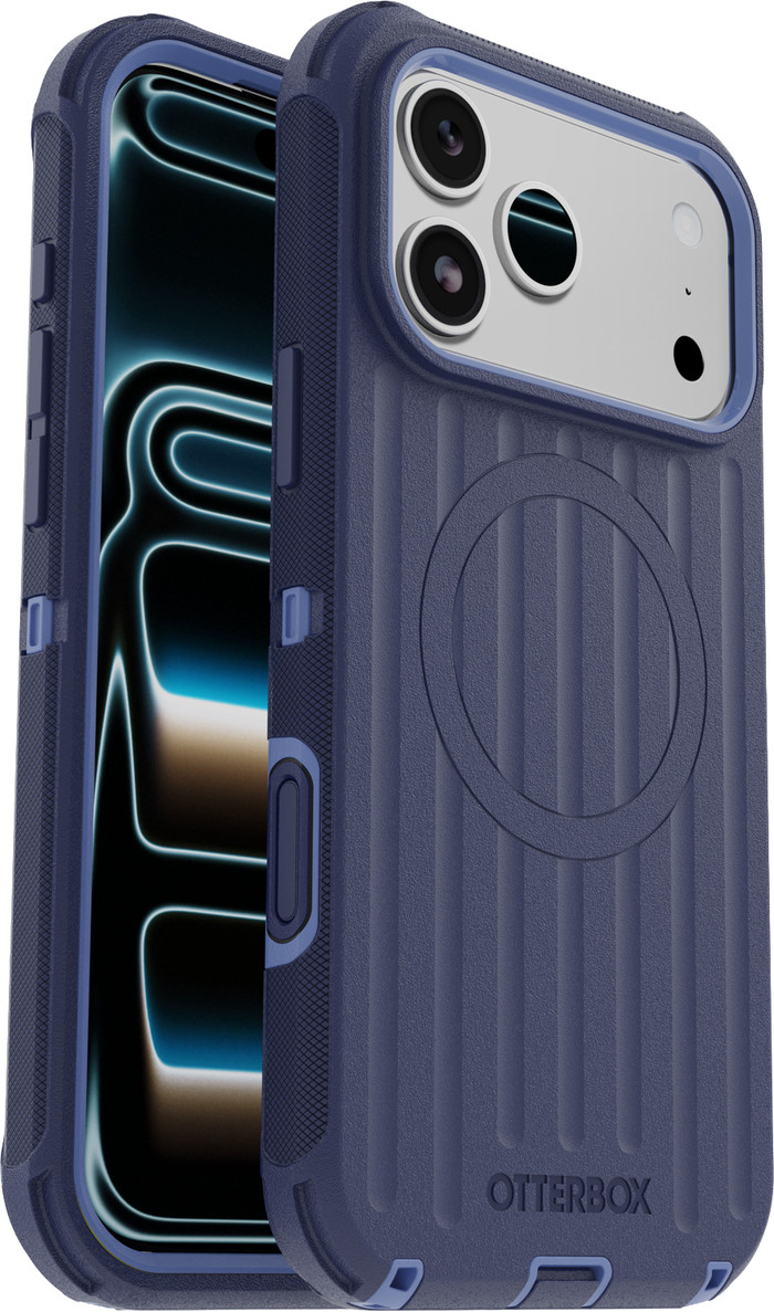 Otterbox Defender iPhone 18 Pro Max / 17 Pro Max Full Body Case mit MagSafe Blau rechte seite