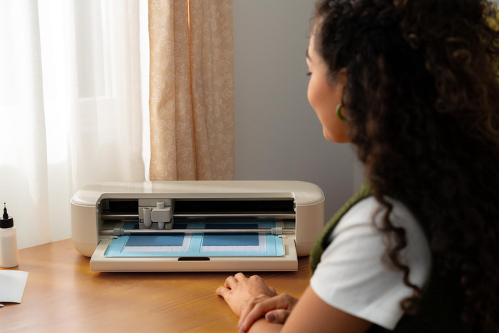 Cricut Explore 5 Essentials Bundle product in use