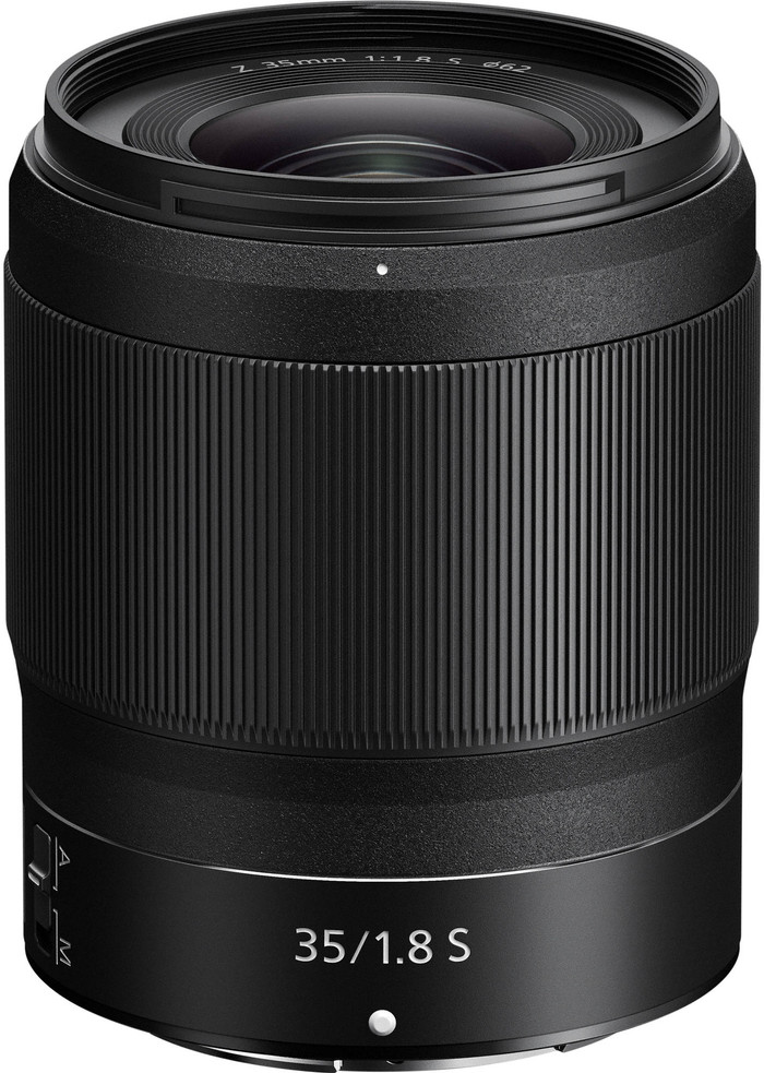 Nikon Nikkor Z 35mm f/1.8 S oberseite