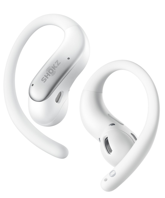 Shokz OpenFit Air 2 Weiß vorne