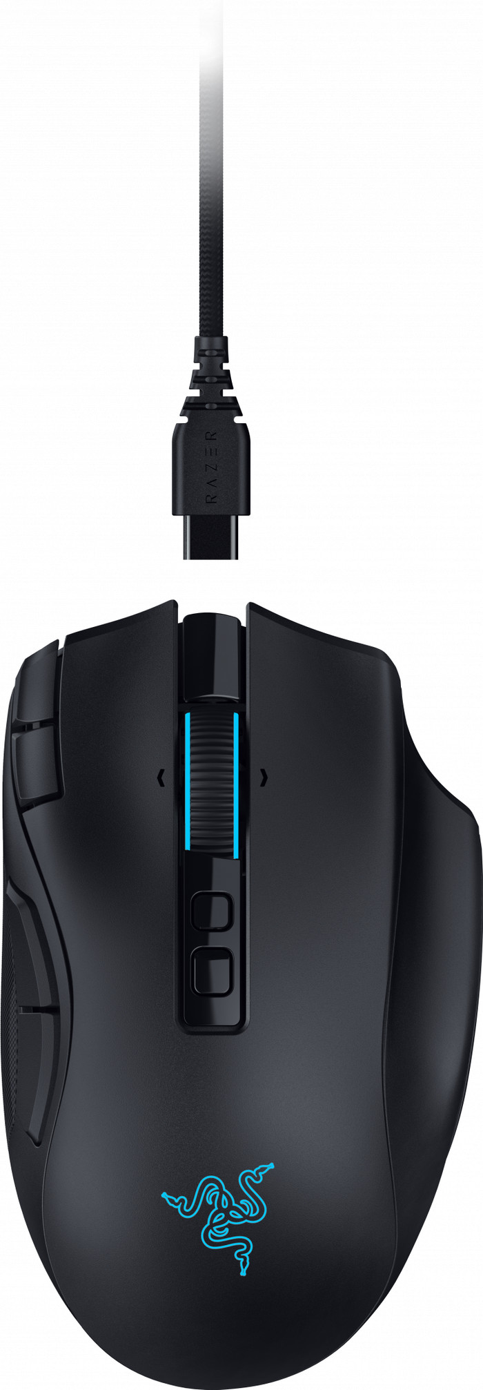 Razer Naga V3 Pro Kabellose Gaming-Maus oberseite