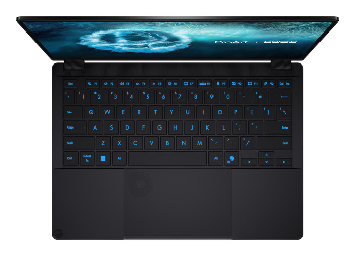 ASUS ProArt PX13 OLED HN7306EAC-LX089X - 13,3" - AMD Ryzen AI MAX+ 395 - 128GB RAM/2TB SSD oberseite