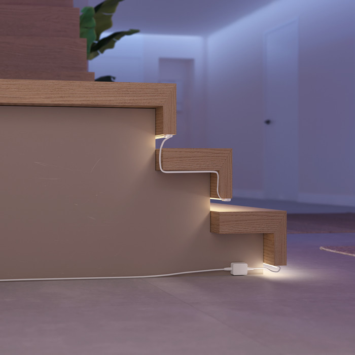 Philips Hue Flux Connection Cable 4-pack product in use
