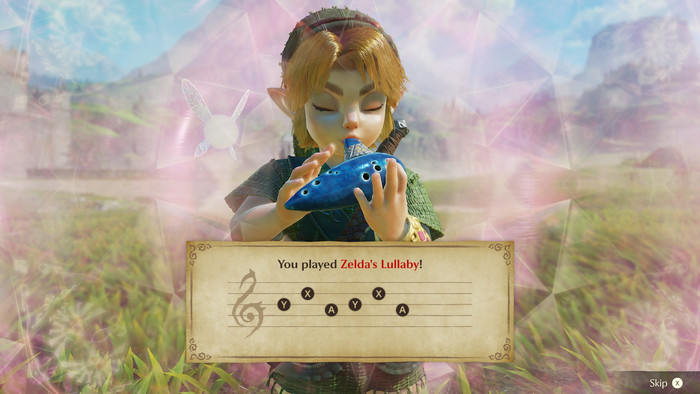 The Legend of Zelda: Ocarina of Time Nintendo Switch 2 produkt in gebrauch