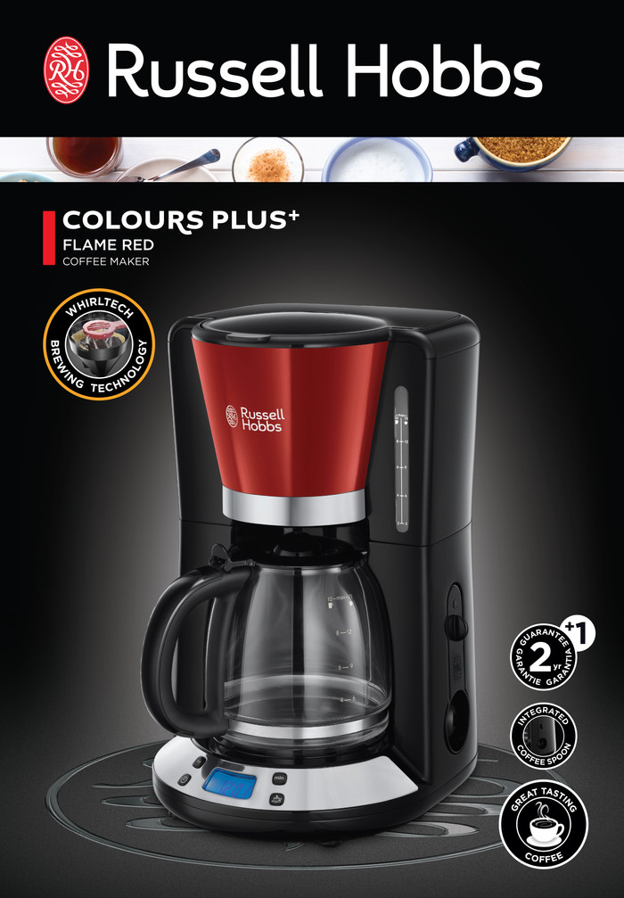 Russell Hobbs Colors Plus Red packaging
