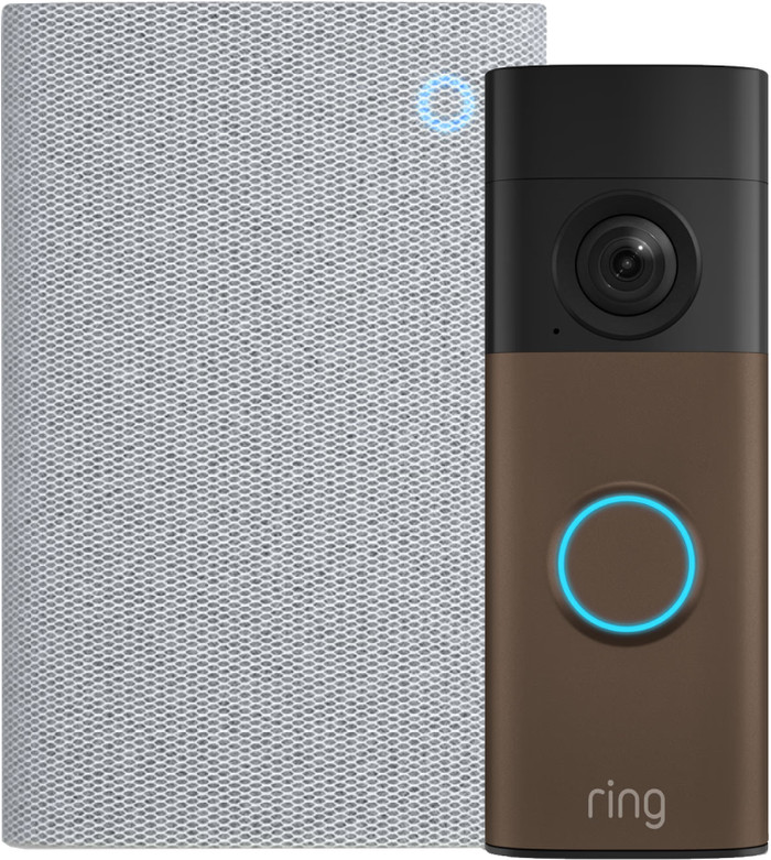 Ring Akku-Videotürklingel 2. Generation Braun + Chime Main Image