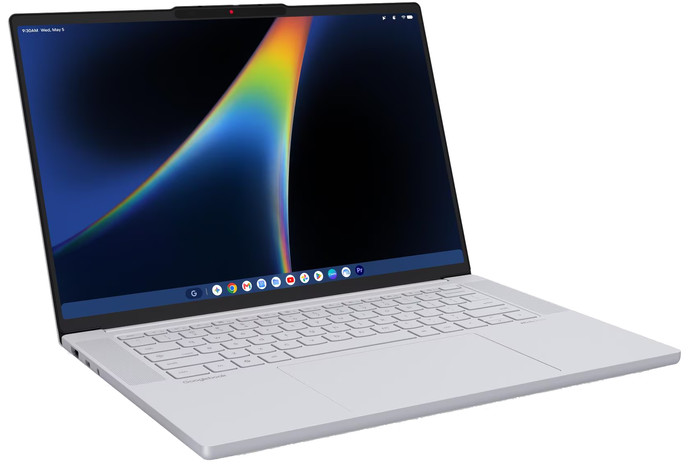 Lenovo Googlebook 15 - Googlebook OS - 15,3" - Intel Core Ultra 5 - 16GB RAM/256GB SSD linke seite