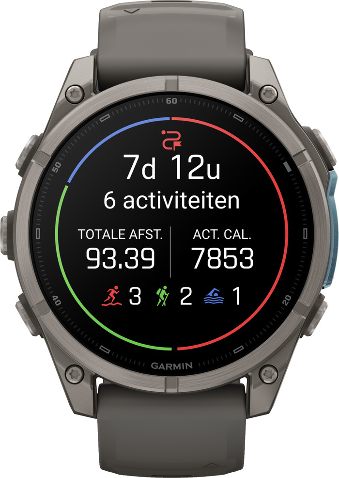 Garmin Fenix 9 Grey 47mm front