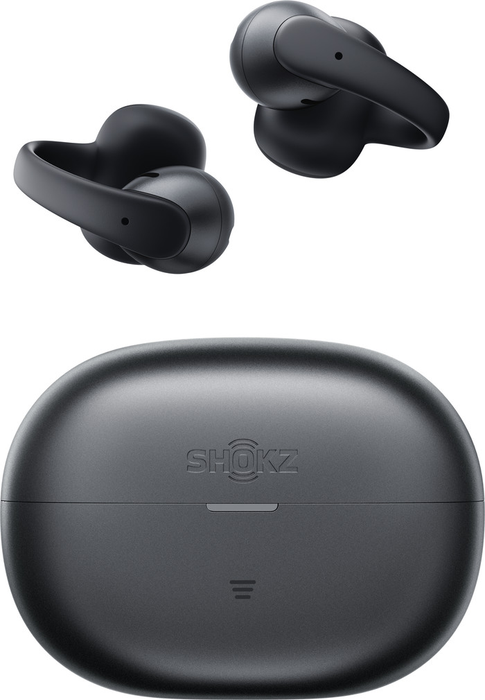 Shokz OpenDots Air Schwarz vorne