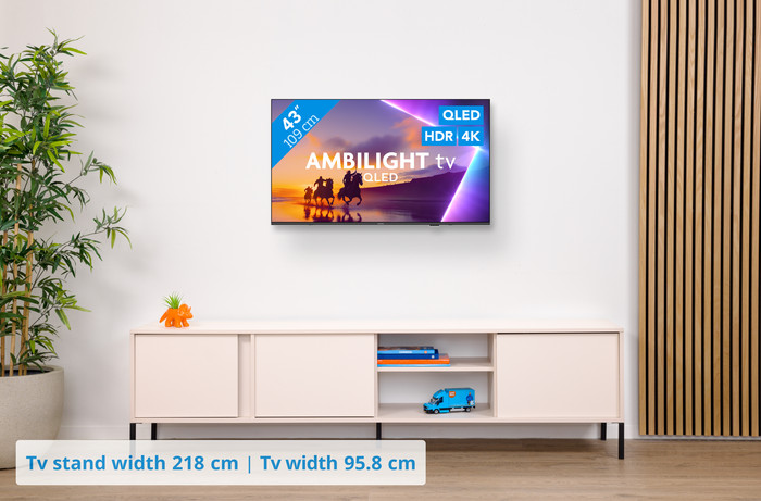 Philips Ambilight 43 inches PUS8550 QLED (2025) visual Coolblue 1