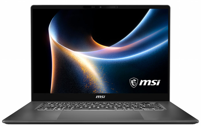 MSI Prestige 16 AI+ OLED C3MG-402NLN QWERTY front