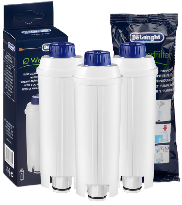 De'Longhi Water Filter 3 pieces Main Image