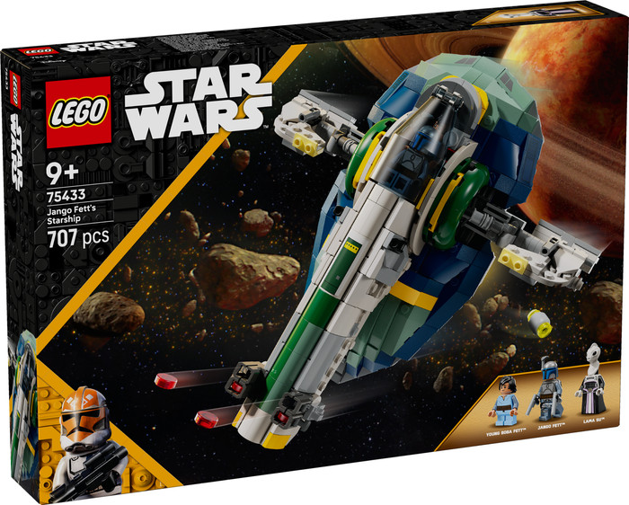 LEGO Star Wars Jango Fett's Starship 75433 packaging