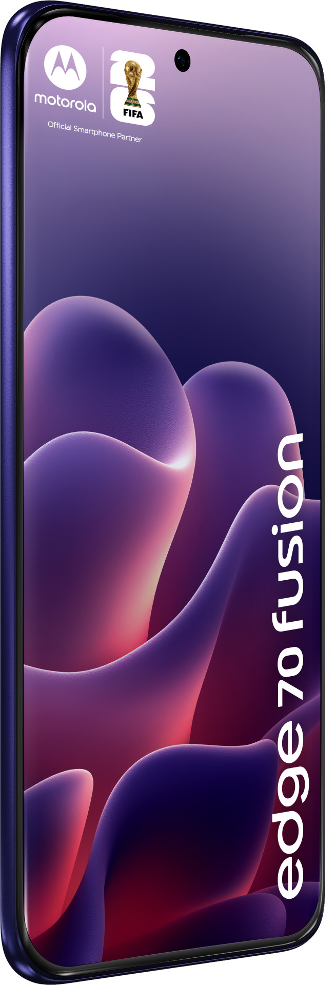 Motorola Edge 70 Fusion 256GB Purple 5G front