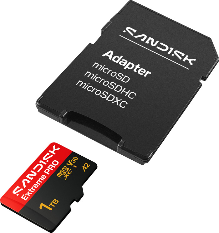 SANDISK Extreme PRO microSDXC 1TB 170MB/s top