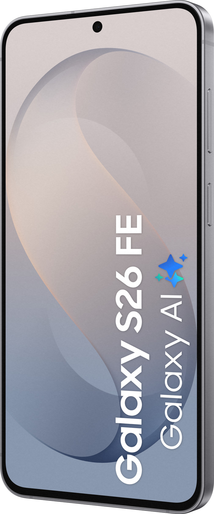 Samsung Galaxy S26 FE 128GB Schwarz 5G vorne