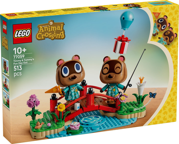 LEGO Animal Crossing Ausflug mit Nepp und Schlepp 77059 verpackung