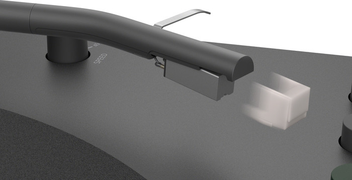 Sony PS-LX3BT Schwarz detail