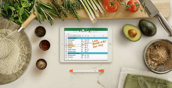 Logitech Crayon Digital Pencil fürs Apple iPad produkt in gebrauch