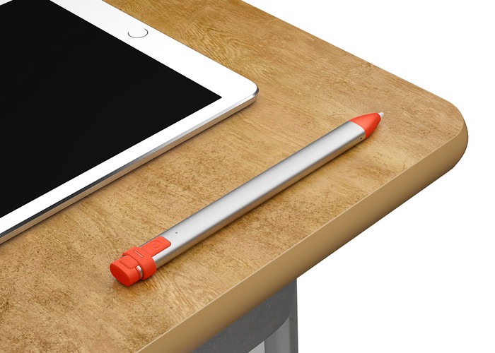 Logitech Crayon Digital Pencil fürs Apple iPad produkt in gebrauch