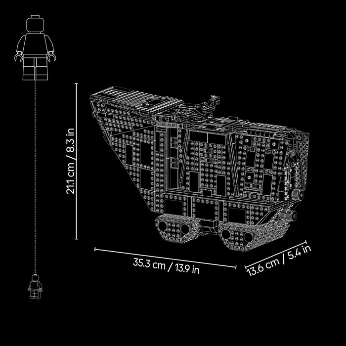 LEGO Star Wars Offworld Sandcrawler en Mudhorn 75453 visual supplier