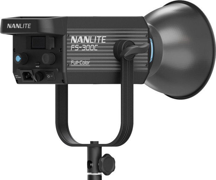 Nanlite FS-300C LED RGBW Spot Light left side