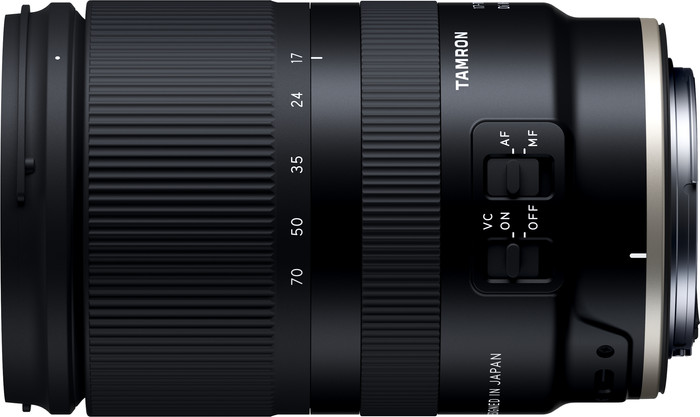 Tamron 17-70mm f/2.8 Di III-A VC RXD Canon RF left side