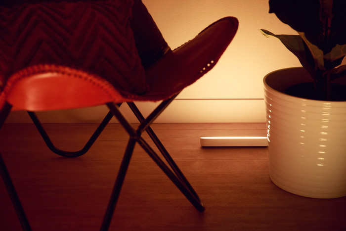 Philips Hue Play Lightbar White & Color Schwarz Einzelpack produkt in gebrauch